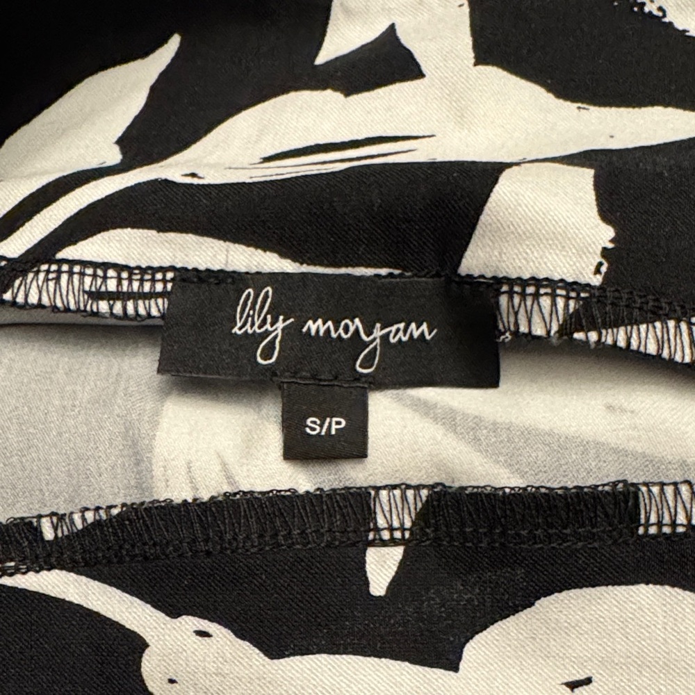 Lily Morgan Women's Black and White Skirt
